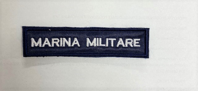 Targhetta per operativa Marina Militare - Articoli militari - Targhette  nominative e Patch - Articoli militari e Oggettistica marinara - Il Veliero  - Taranto - Vendita di uniformi, accessori, gradi tubolari, spille